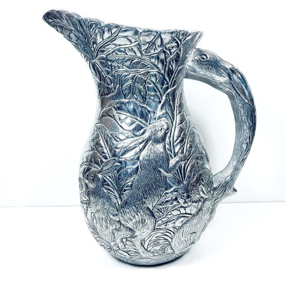Arthur Court Other - Vintage 1979 Arthur Court Designs Bunny Rabbit Carafe Pitcher - RARE Near Mint